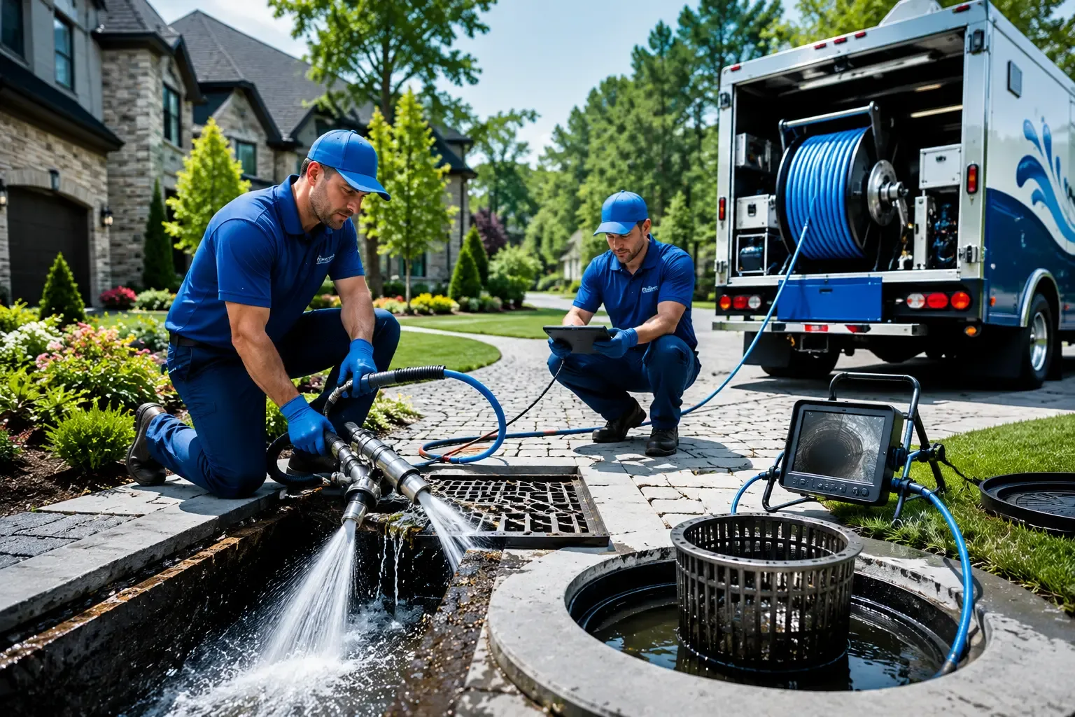 Local outdoor drain cleaning professionals in Villa Rica, GA